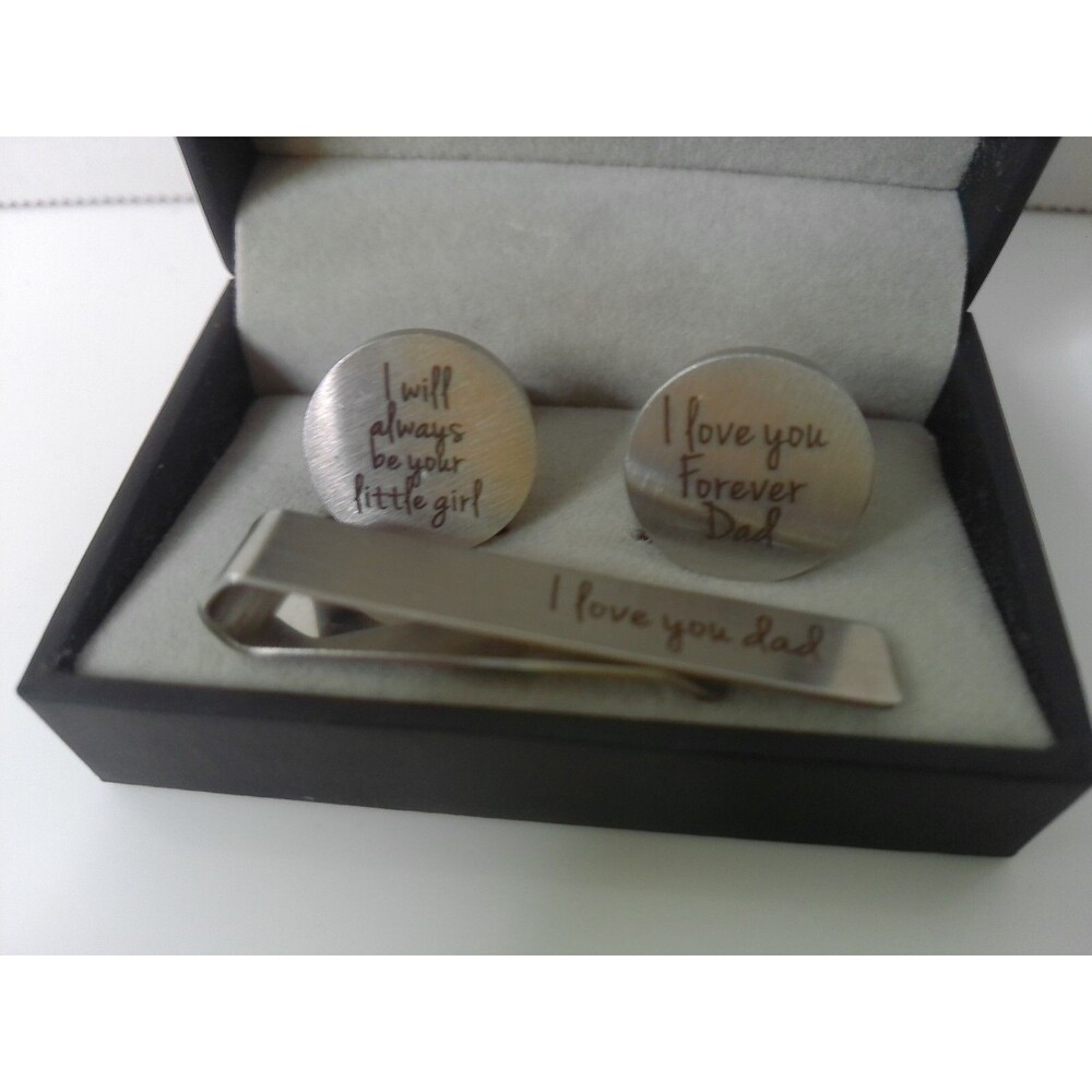 Digabi I Love You Dad Money Clip And Cufflinks